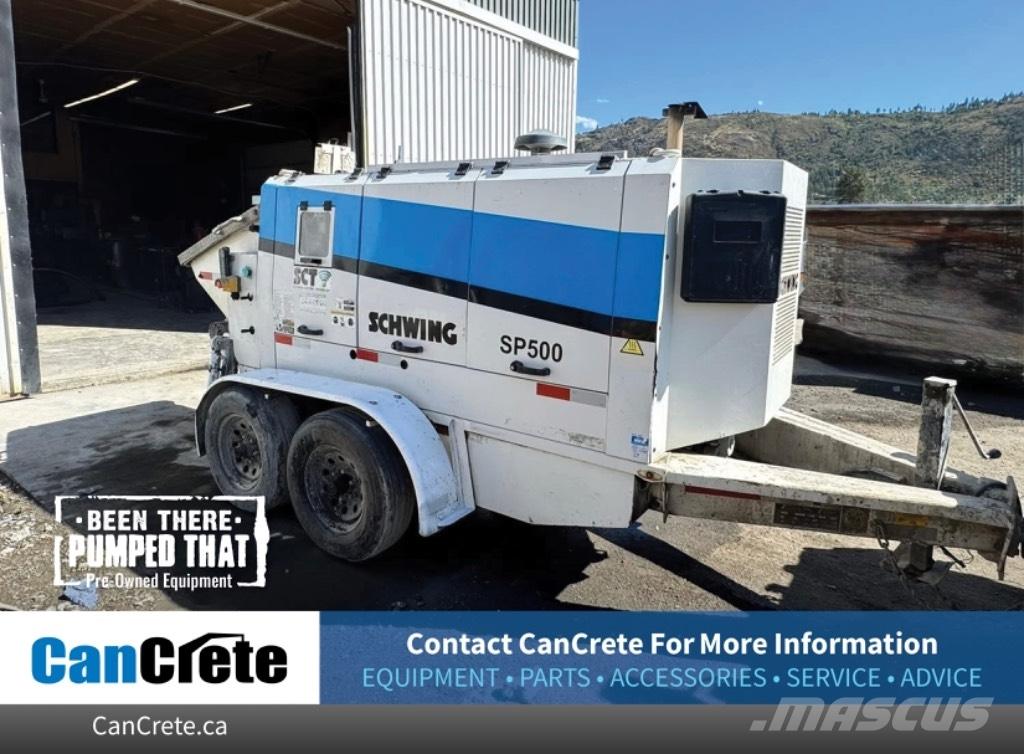 Schwing SP500 (#1049) Kamionske črpalke za beton