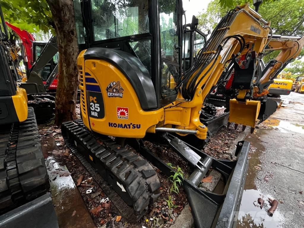 Komatsu PC 35 MR Mini bagri <7t