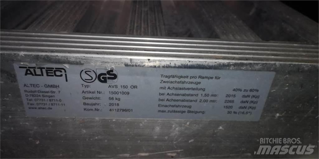 Altec AVS 150 0R Priključki za čelni nakladalec