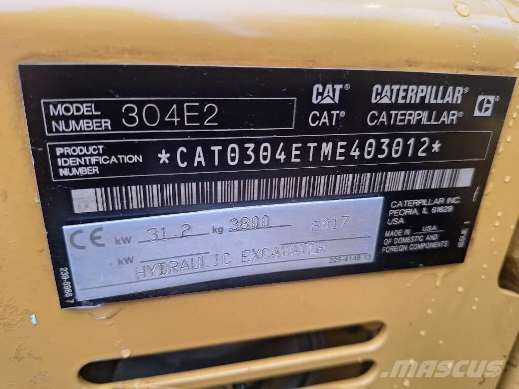 CAT 305 E CR Mini bagri <7t