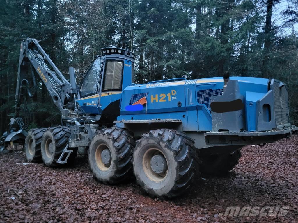 Rottne H21D Harvesterji
