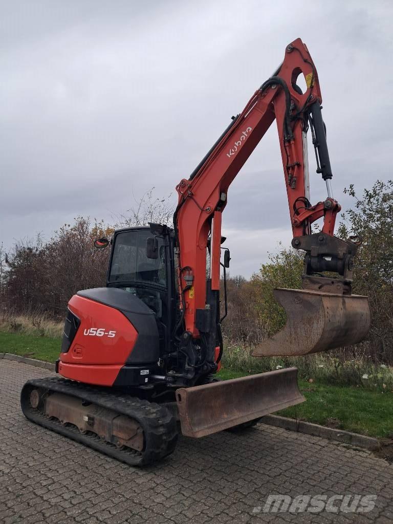 Kubota U 56-5 Mini bagri <7t