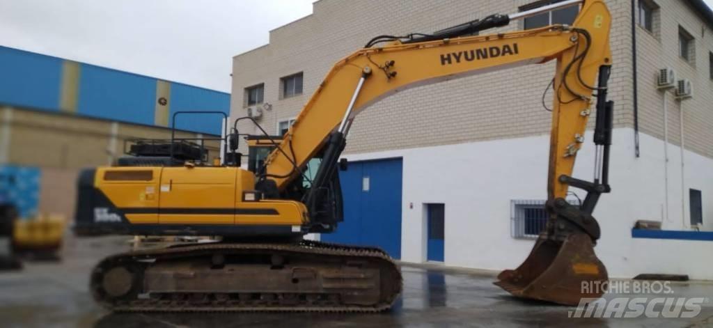 Hyundai HX 300 L Bagri goseničarji