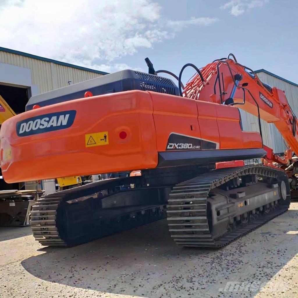 Doosan DX 380 LC Bagri goseničarji