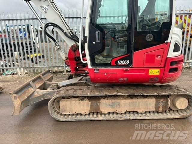 Takeuchi TB260 Mini bagri <7t