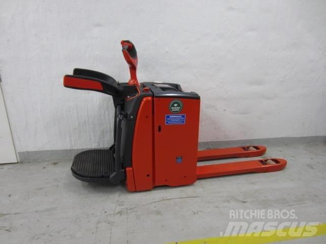 Linde T20AP Električni nizko dvižni viličar s stojiščem
