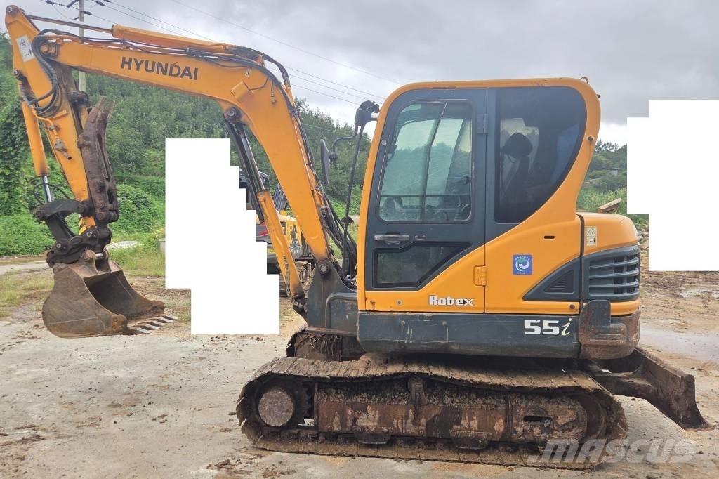 Hyundai Robex 55 Mini bagri <7t