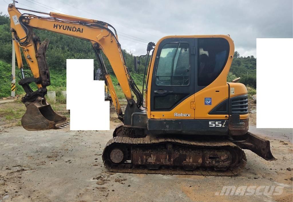 Hyundai Robex 55 Mini bagri <7t