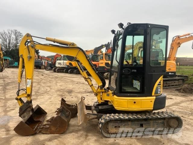Komatsu PC 26 MR-3 Mini bagri <7t