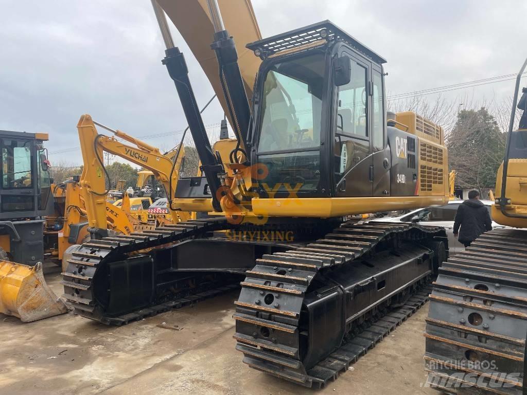 CAT 349 D2 Bagri goseničarji