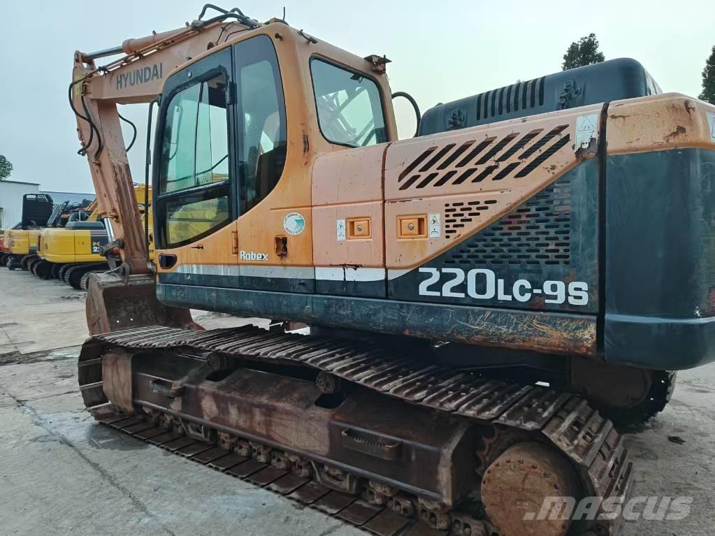 Hyundai R220LC-9S Bagri goseničarji