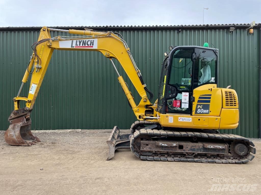 Komatsu PC 80 MR-5E0 Midi bagri 7t – 12t