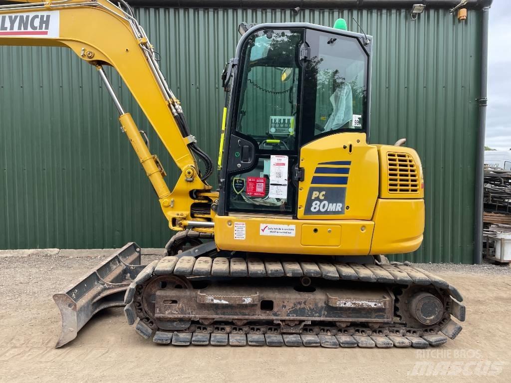 Komatsu PC 80 MR-5E0 Midi bagri 7t – 12t