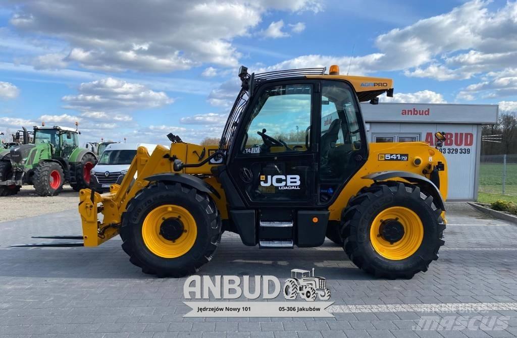 JCB 541-70 Agri Pro Teleskopski kolesni nakladalci