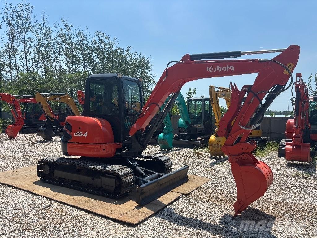 Kubota U 55-4 Mini bagri <7t