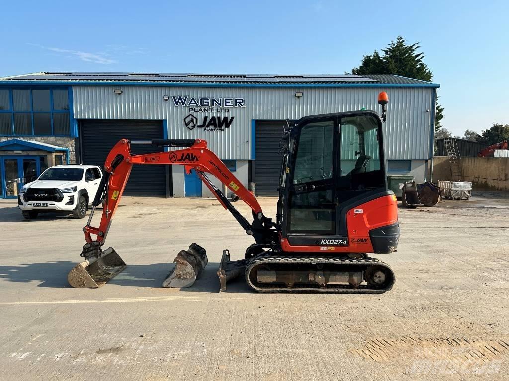 Kubota KX027-4 Mini bagri <7t