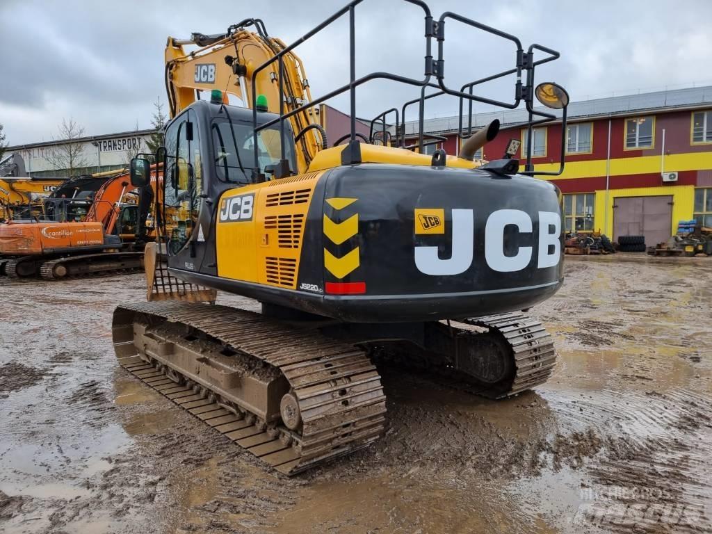 JCB JS 220LC Plus Bagri goseničarji