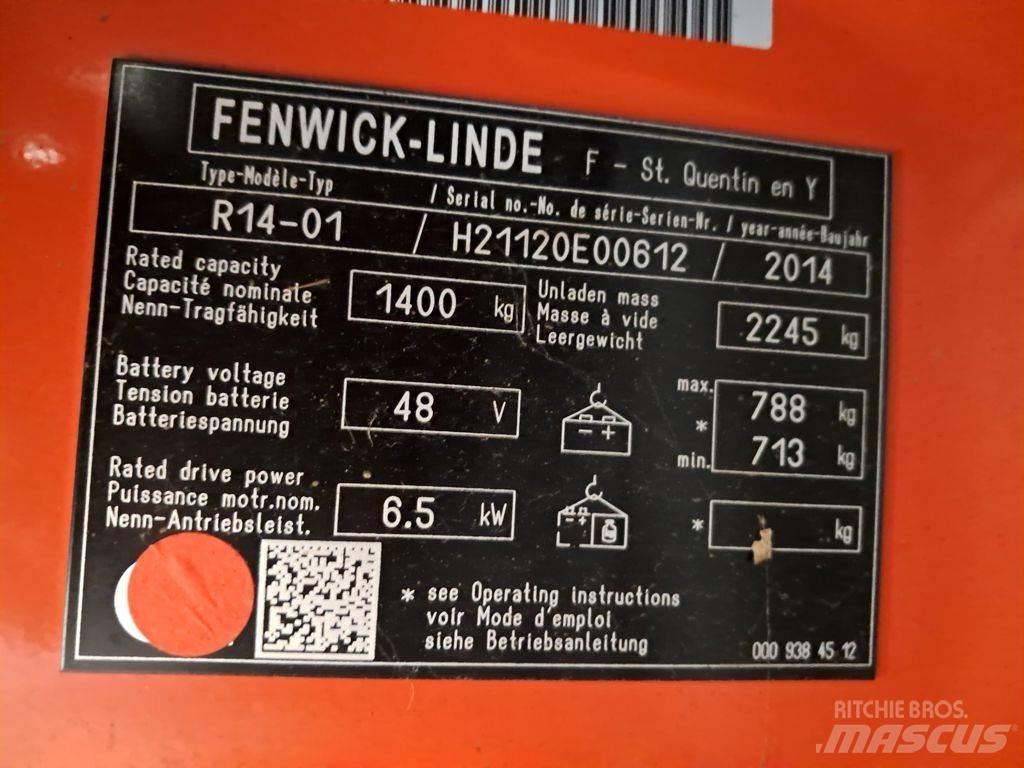 Linde R14-01 Viličarji s pomičnim teleskopom