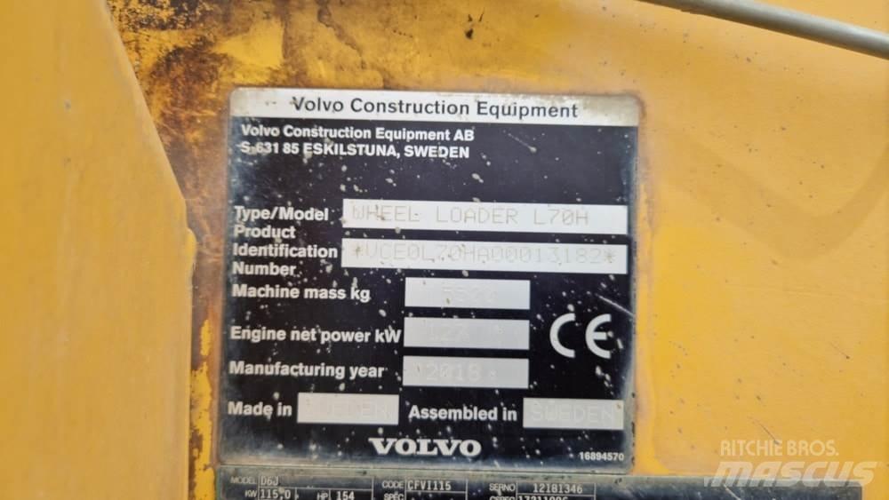 Volvo L70H Kolesni nakladalci