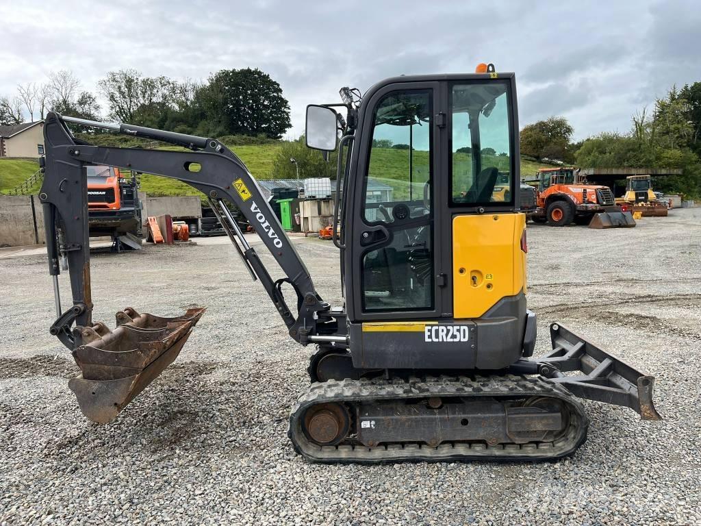 Volvo ECR 25 D Mini bagri <7t