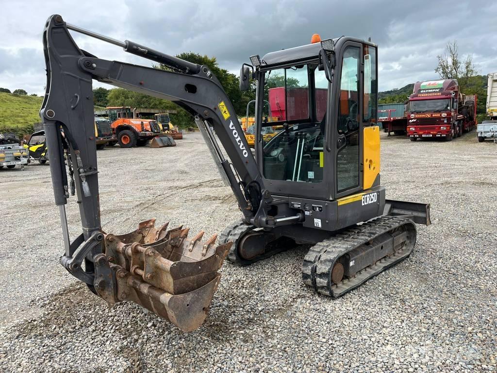 Volvo ECR 25 D Mini bagri <7t