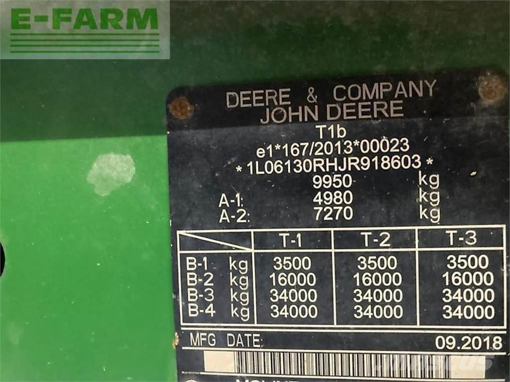 John Deere 6130r Traktorji