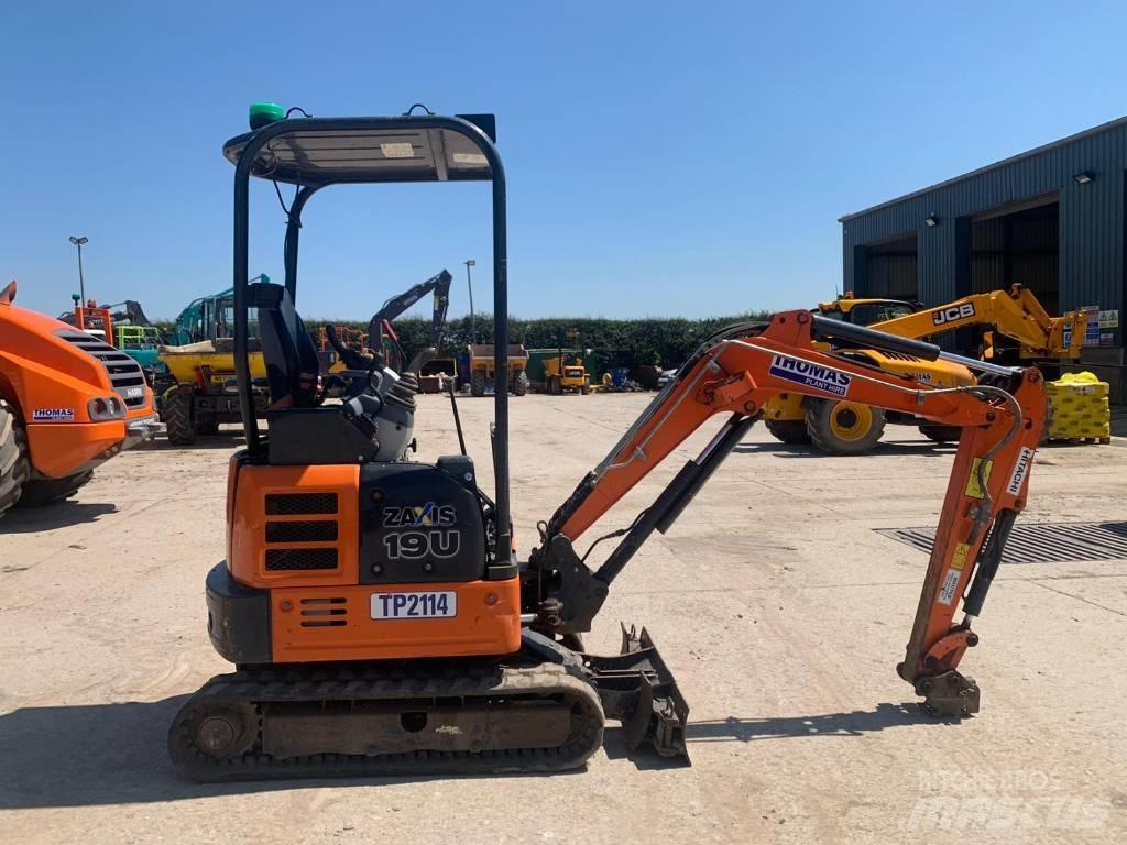 Hitachi ZX 19 U-5 Mini bagri <7t
