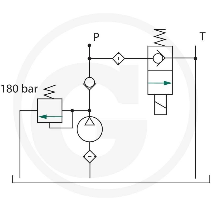 Hydraulaggregat 24V Hidravlika
