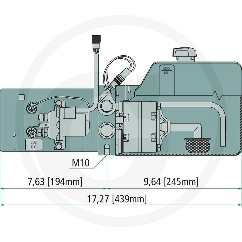  Hydraulaggregat 24V Hidravlika