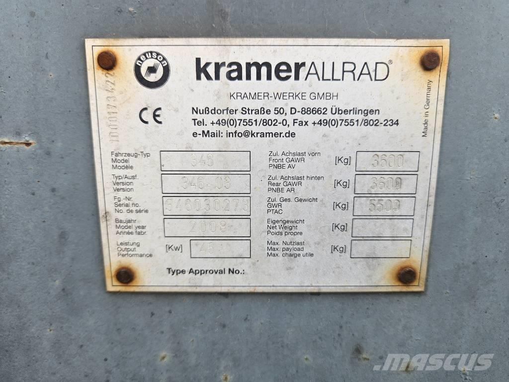 Kramer-allrad 750 Kolesni nakladalci