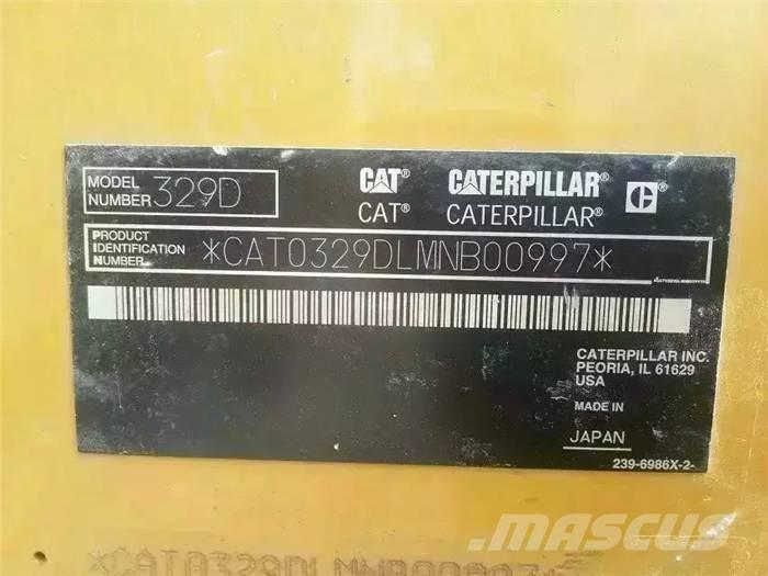 CAT 329 D Bagri goseničarji