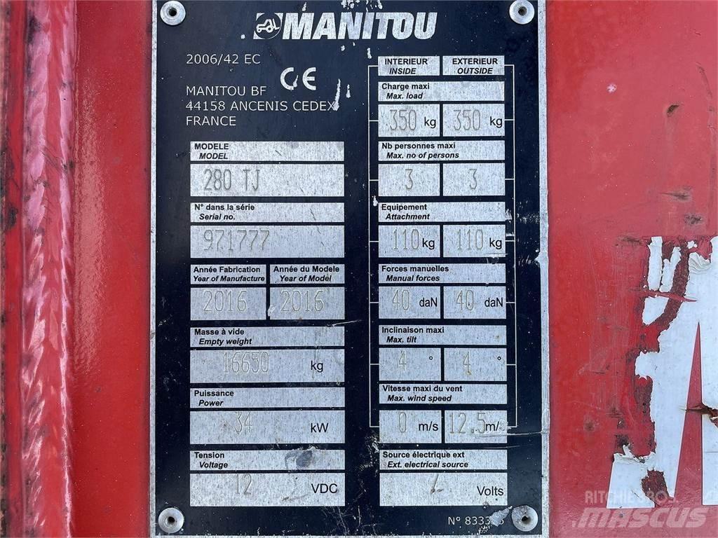 Manitou 280TJ Zglobne dvižne ploščadi
