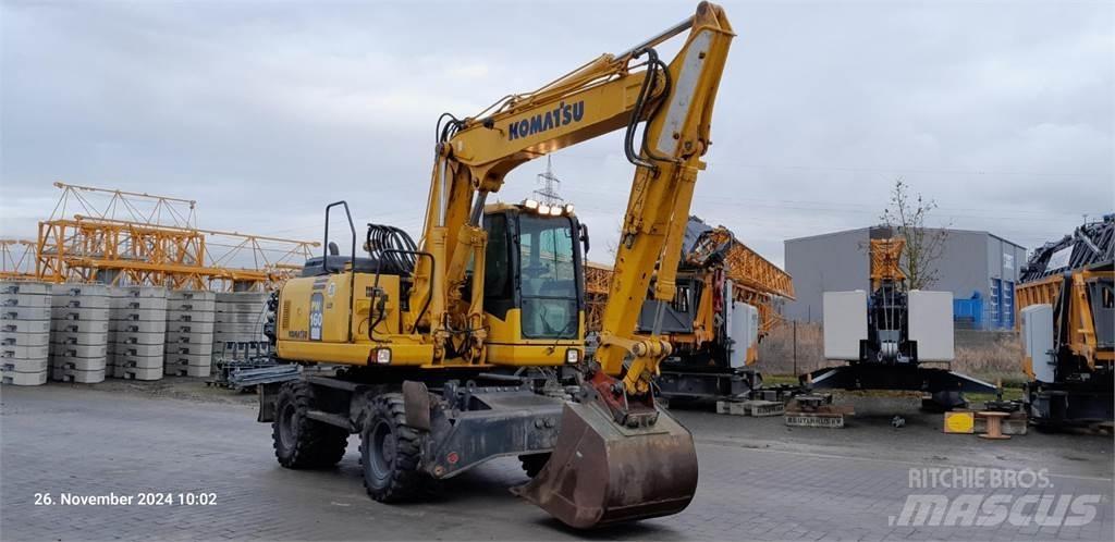 Komatsu PW160-7E0 Bagri na kolesih