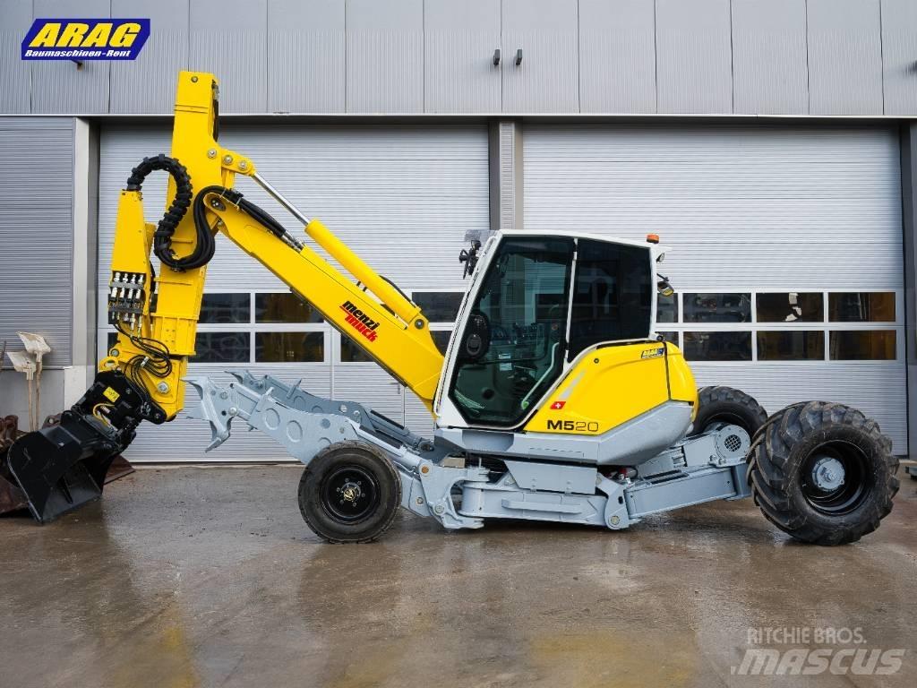 Menzi Muck M520 Bagri na kolesih
