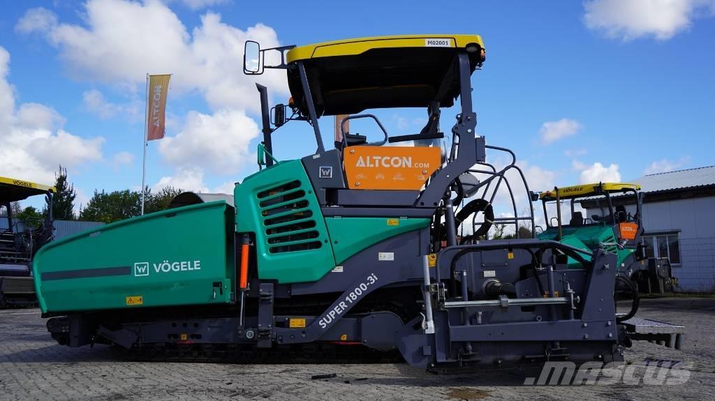 Vögele SUPER 1800-3I Asfaltni finišerji