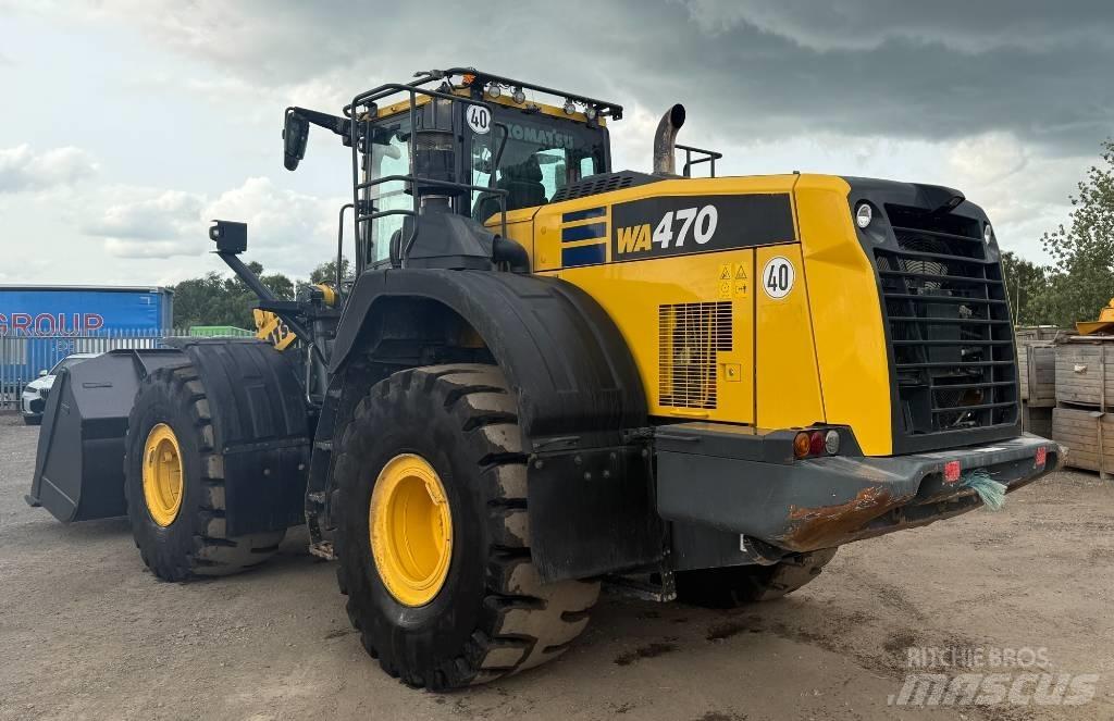 Komatsu WA470-8 Kolesni nakladalci
