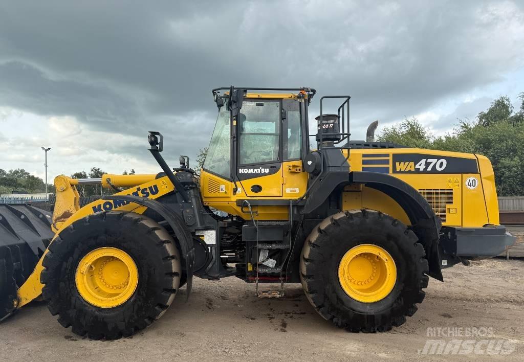 Komatsu WA470-8 Kolesni nakladalci