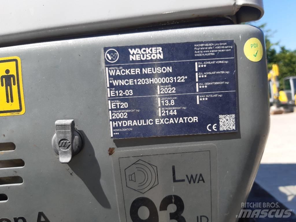 Wacker Neuson ET20 Bagri goseničarji