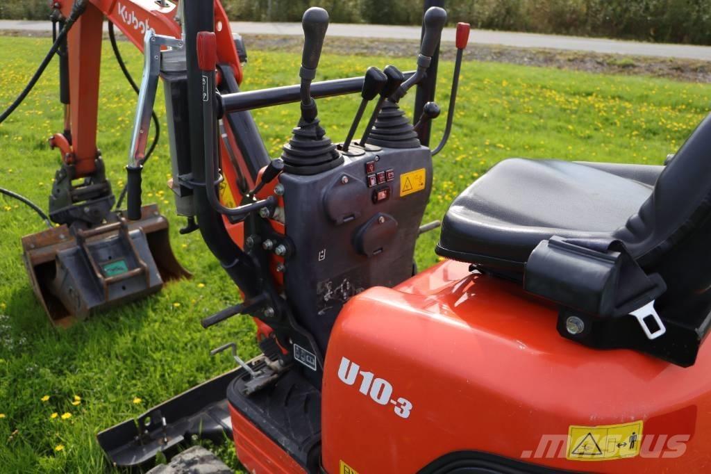 Kubota U10-3 Mini bagri <7t