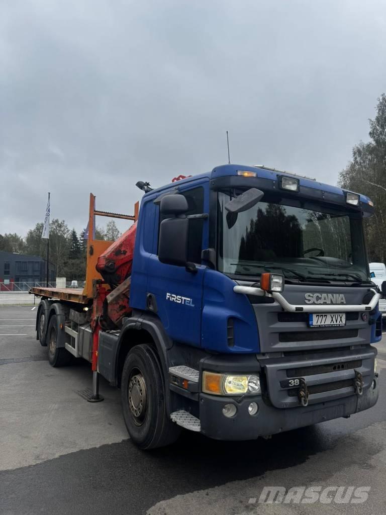 Scania P 380 Tovornjaki z žerjavom