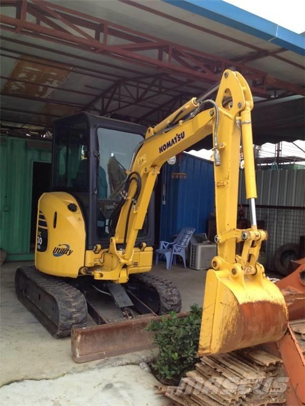 Komatsu PC 30 MR-3 Mini bagri <7t