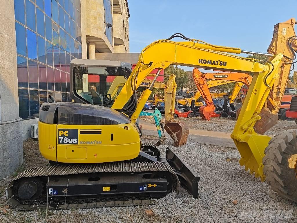 Komatsu PC 78 US-6 Midi bagri 7t – 12t