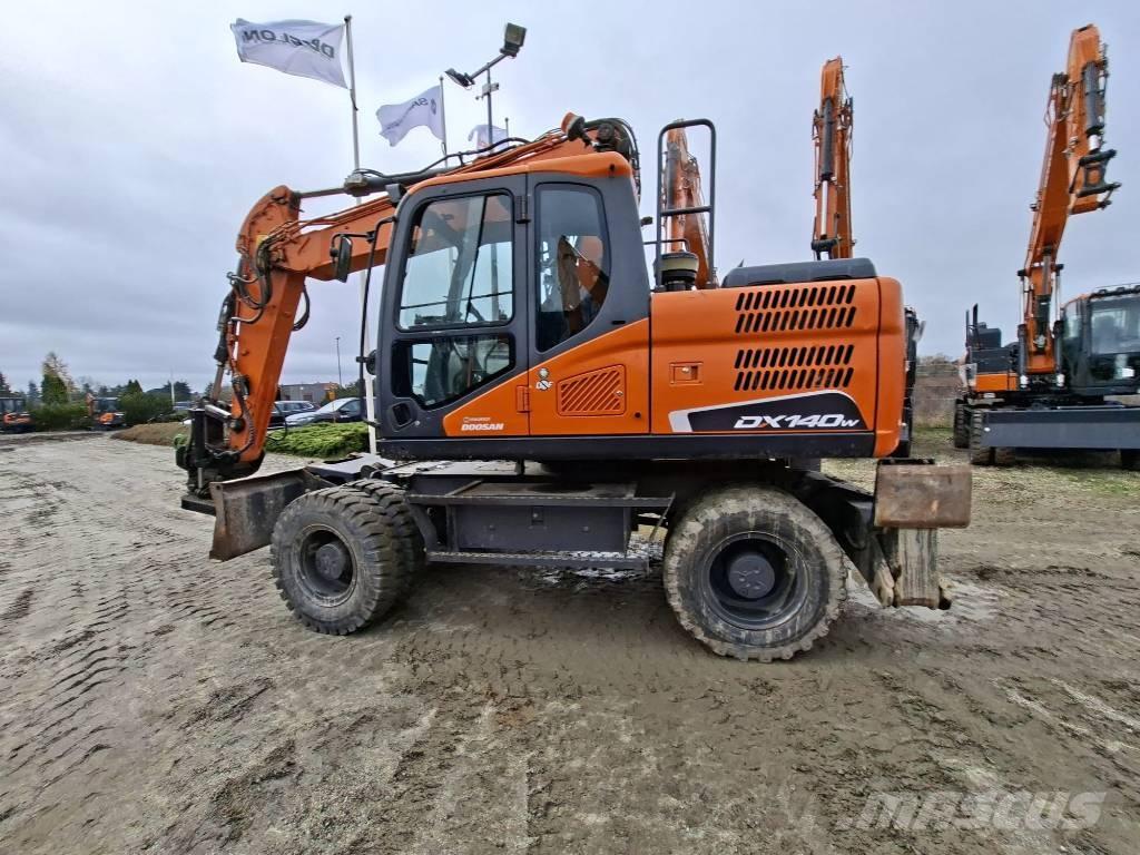 Doosan DX140W-5 Bagri na kolesih