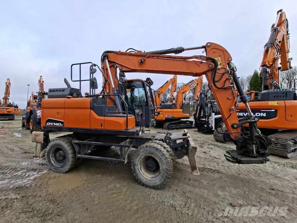 Doosan DX140W-5 Bagri na kolesih