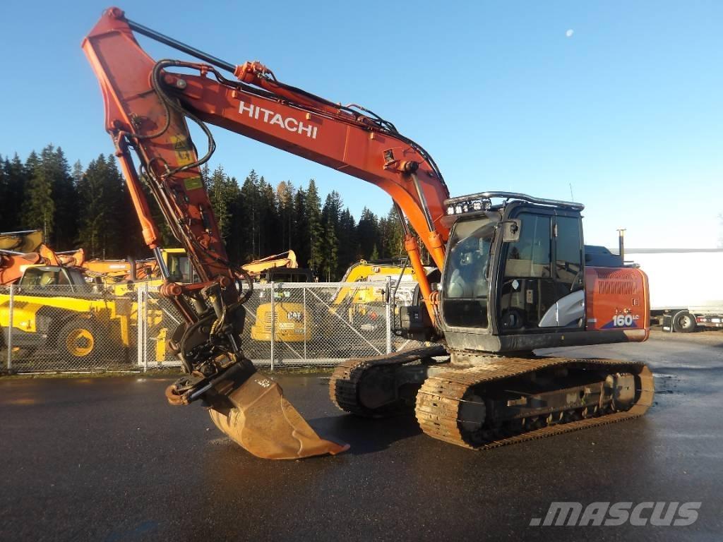 Hitachi ZX 160 LC Bagri goseničarji