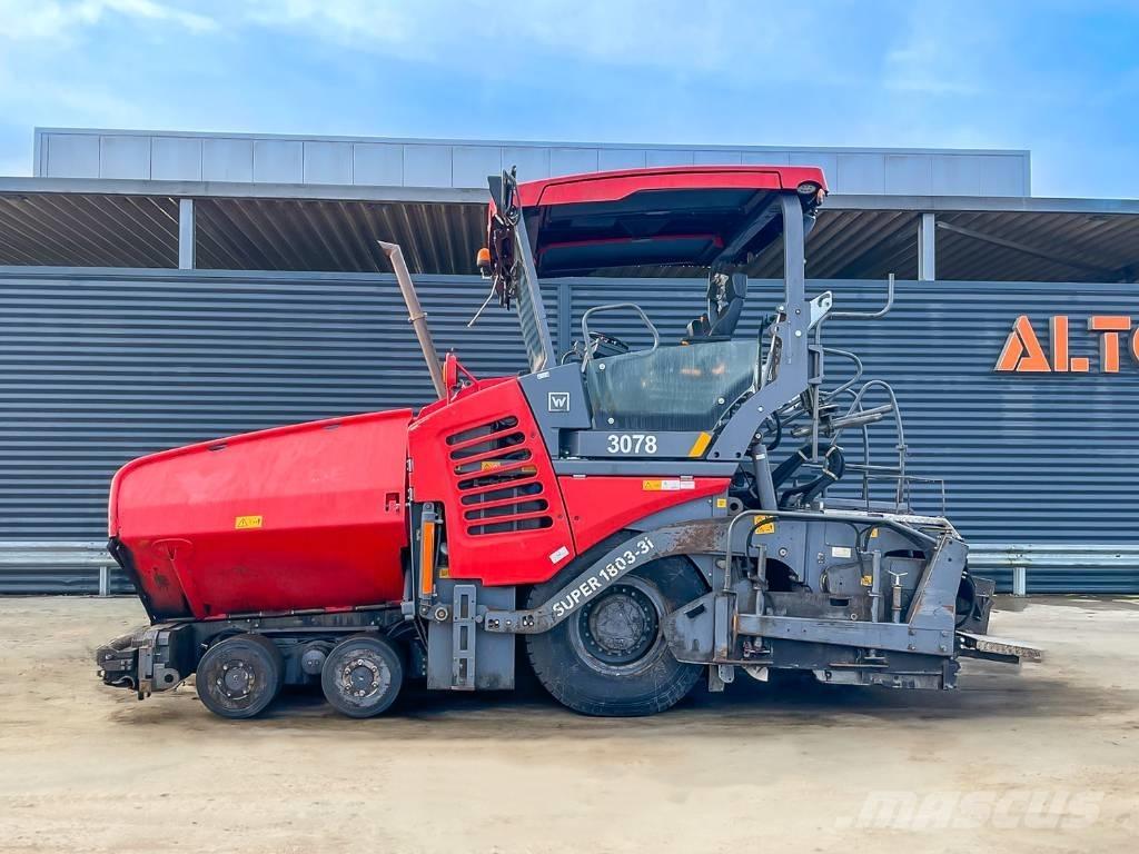 Vögele SUPER 1803-3I Asfaltni finišerji