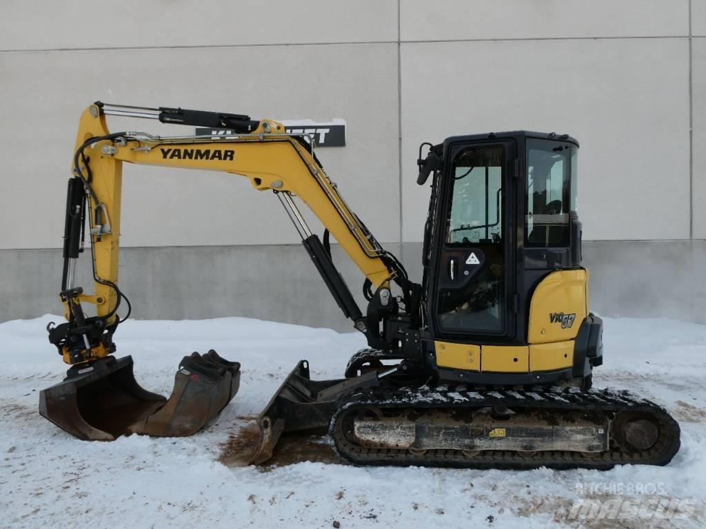 Yanmar Vio 57-6A Mini bagri <7t