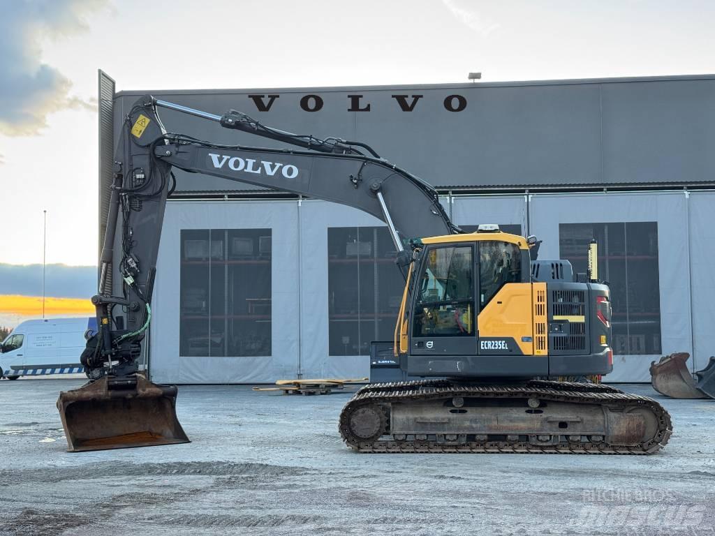 Volvo ECR 235 EL Bagri goseničarji