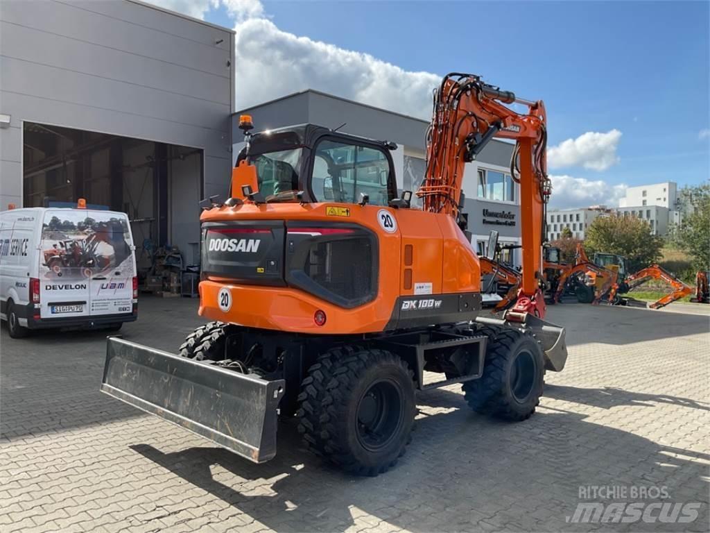 Doosan DX100W-7 Bagri na kolesih
