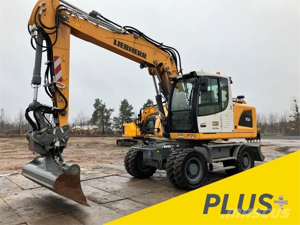 Liebherr A916 Bagri na kolesih
